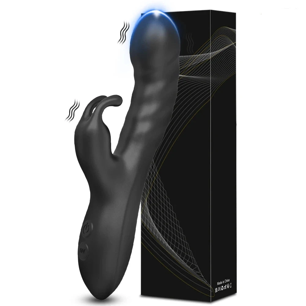 The Rabbit Vibrator Powerful 10 Vibration Modes