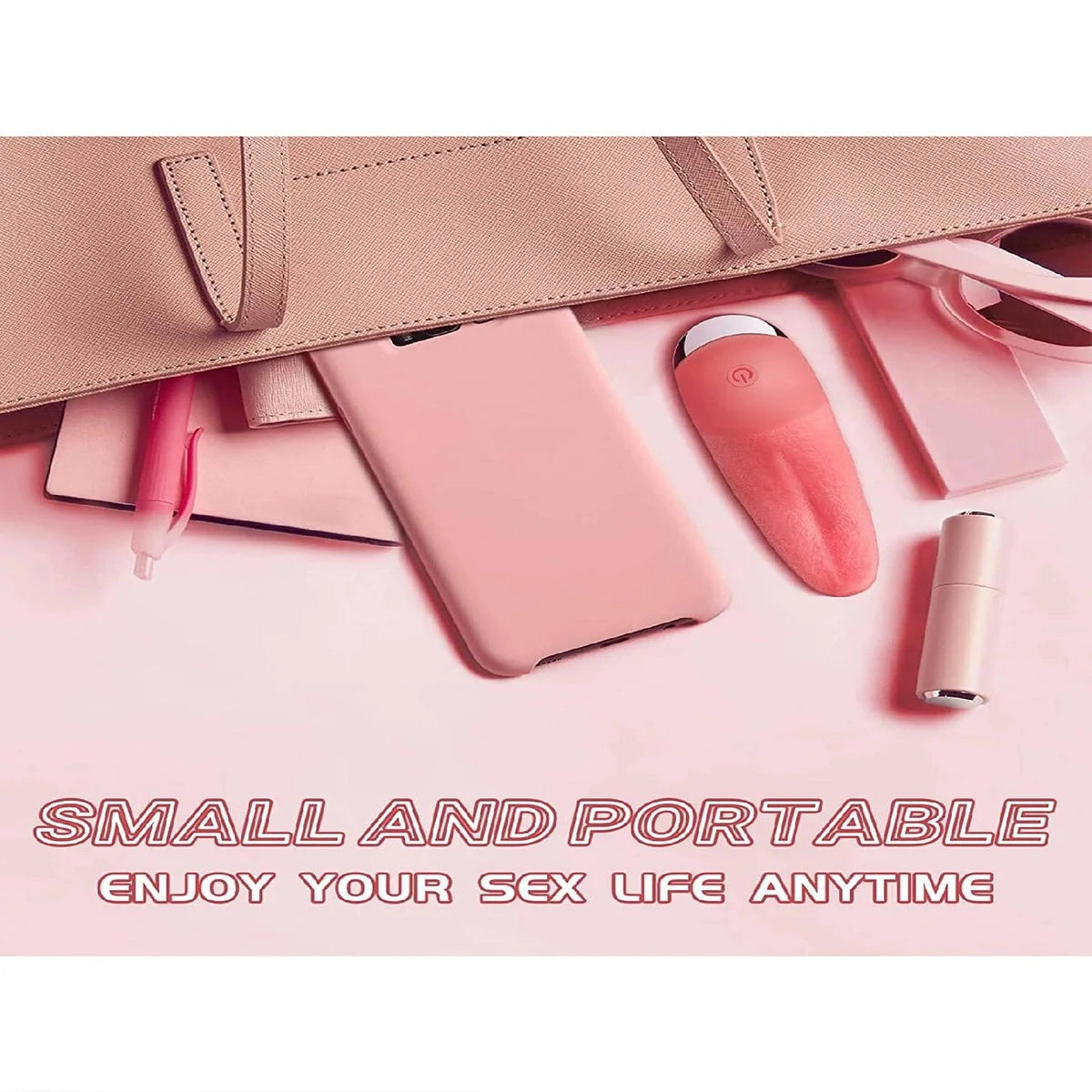 Tongue Licking Vibrator for Women G spot Clitoral Stimulator Mini Clit Sex Toys Rechargeable Nipple Female Masturbator