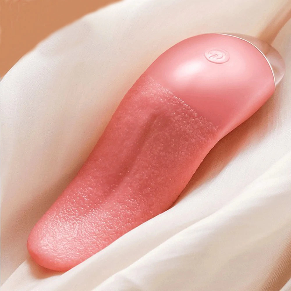 Tongue Licking Vibrator for Women G spot Clitoral Stimulator Mini Clit Sex Toys Rechargeable Nipple Female Masturbator