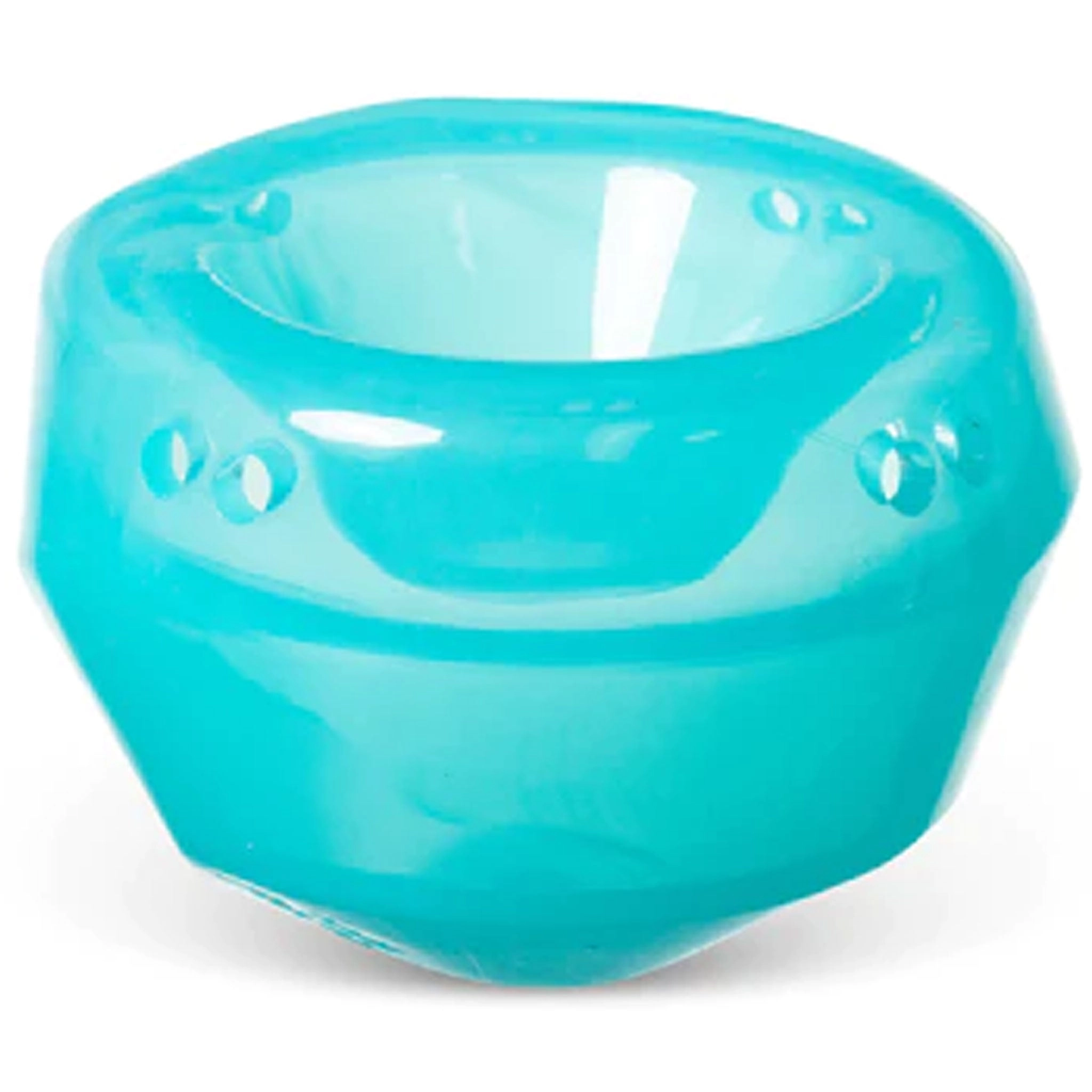 Totally Pooched Stuff'n Wobble Ball Teal Dog Toys
