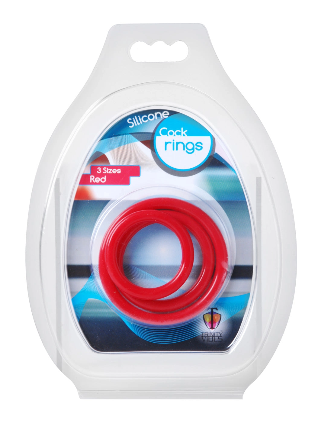 Trinity Fun Silicone Cock Rings Set - 3 Sizes for Ultimate Comfort and Excitement