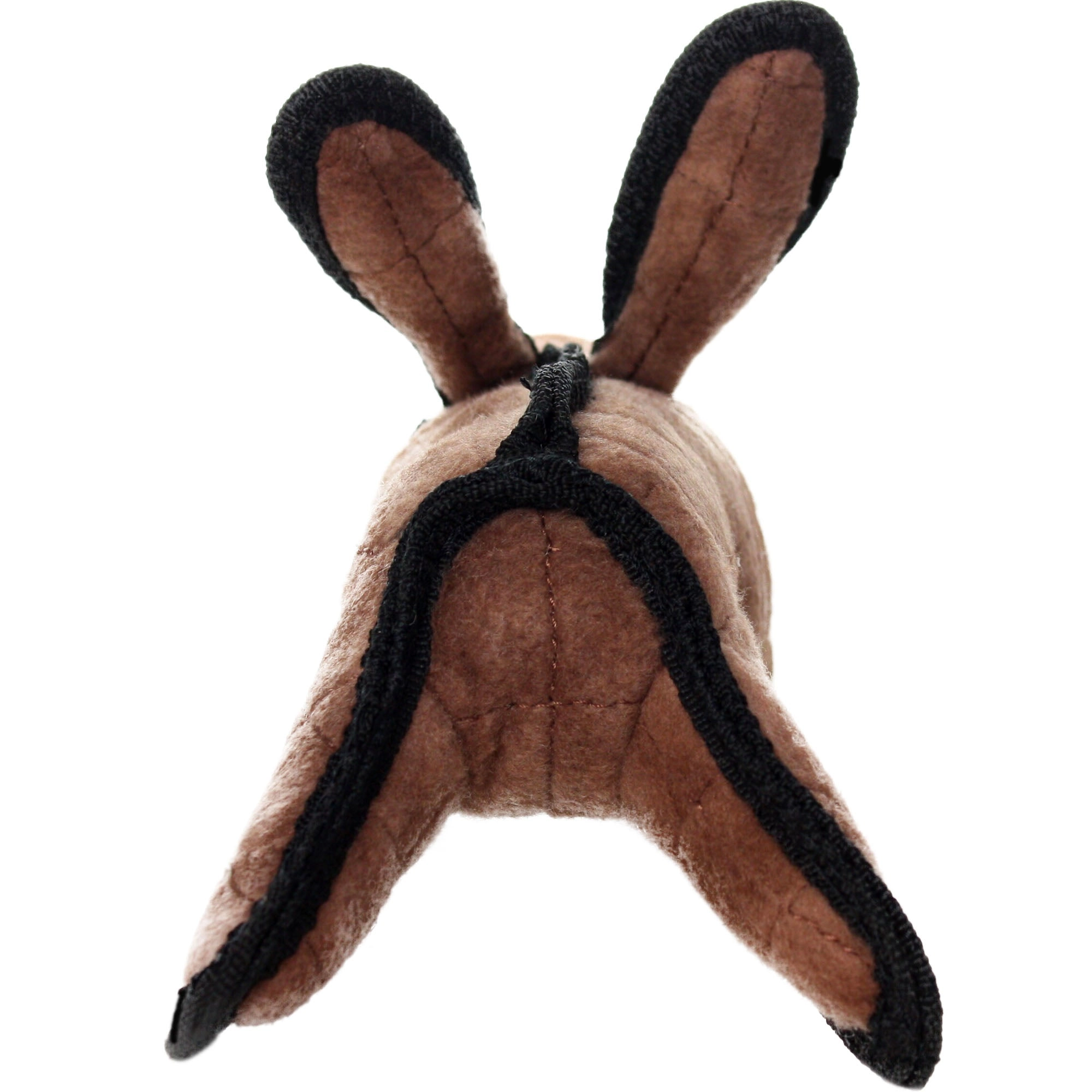 Tuffy Jr Barnyard Rabbit Brown, Dog Toy