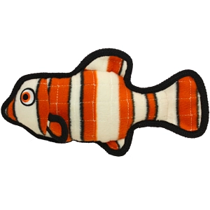 Tuffy Ocean Creature Fish Orange, Dog Toy
