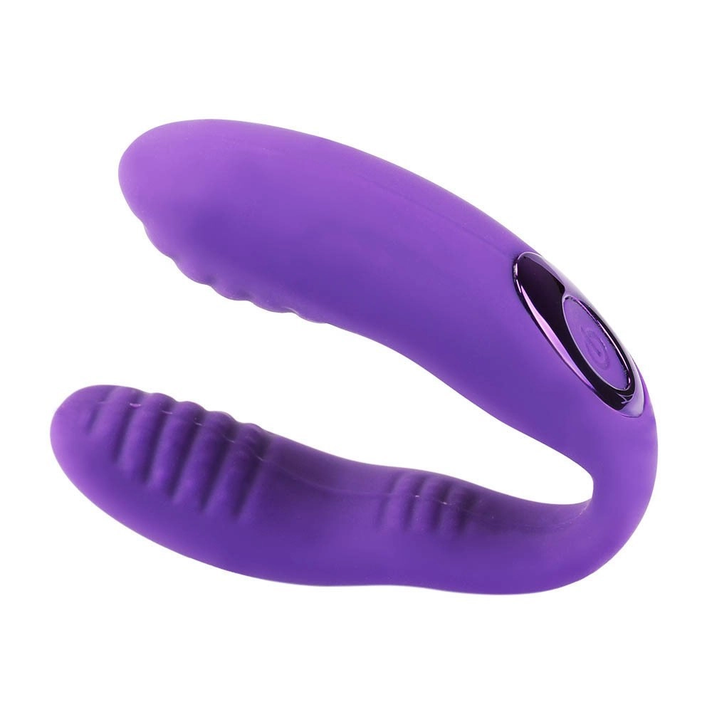 U Shape Vibrator G-spot Vaginal & Anal Vibrator Clitoris Stimulation Vibrating Dildo Orgasm for Women Masturbation
