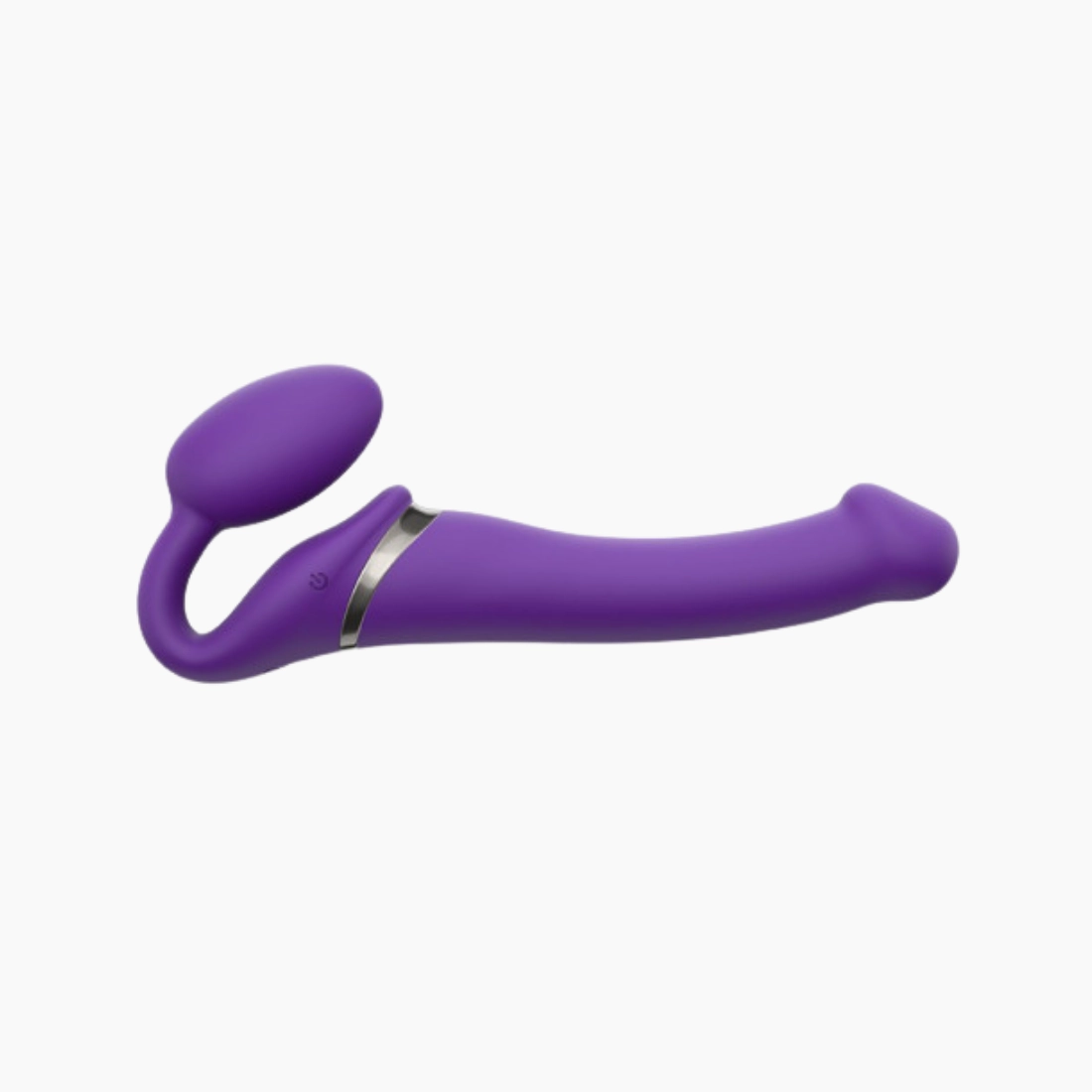 Vibrating Bendable Strapless Strap-on