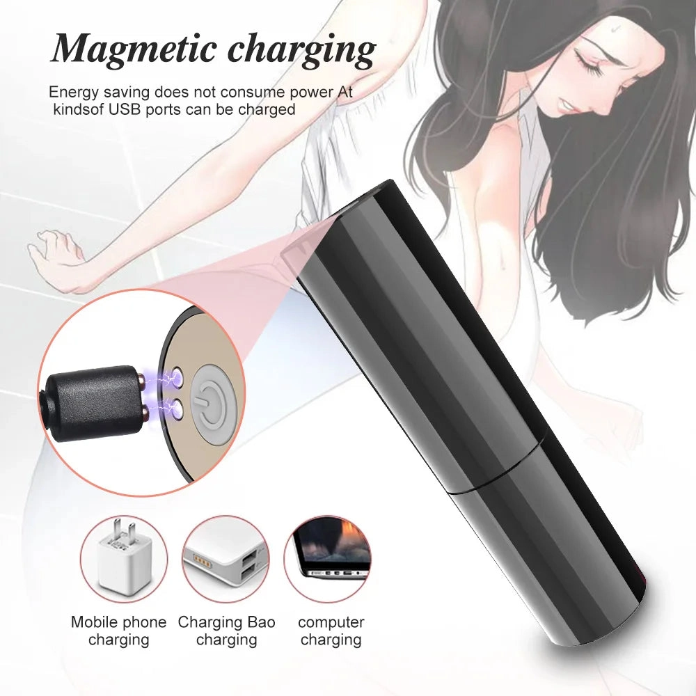 Vibrating Lipstick Clit Sucking Mini Lipstick Vibrator