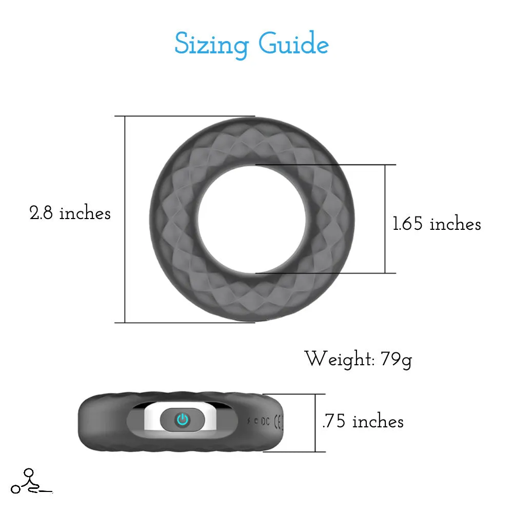 Vibrating Rechargeable Ring