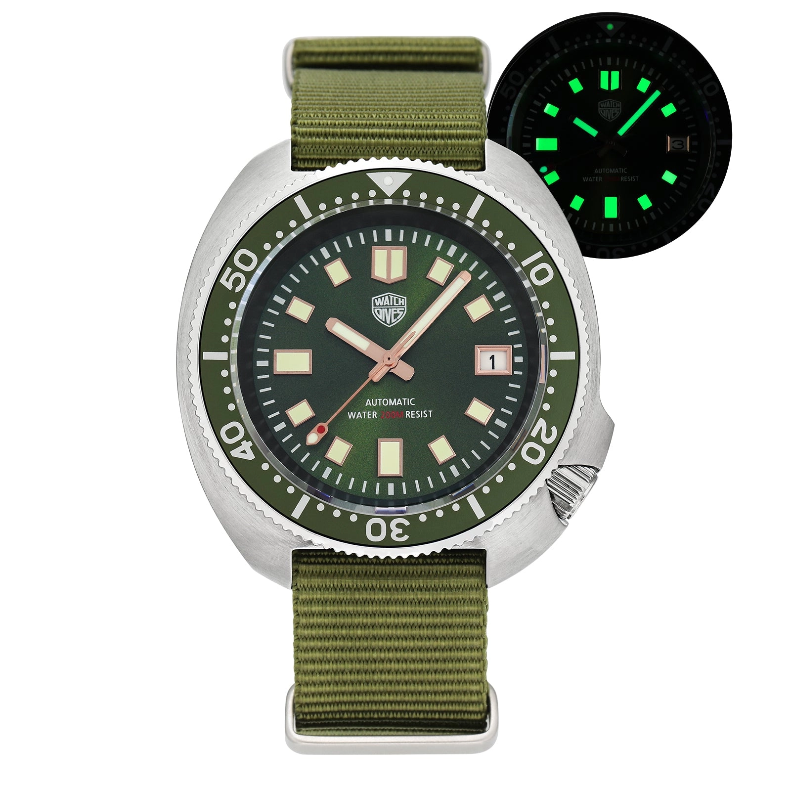 Watchdives WD6105 Captain Willard 6105 Dive Watch