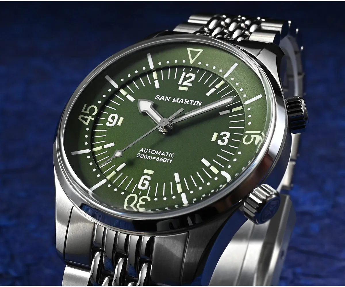 Watchdives x San Martin 39mm Leyenda Diver Watch SN0141W