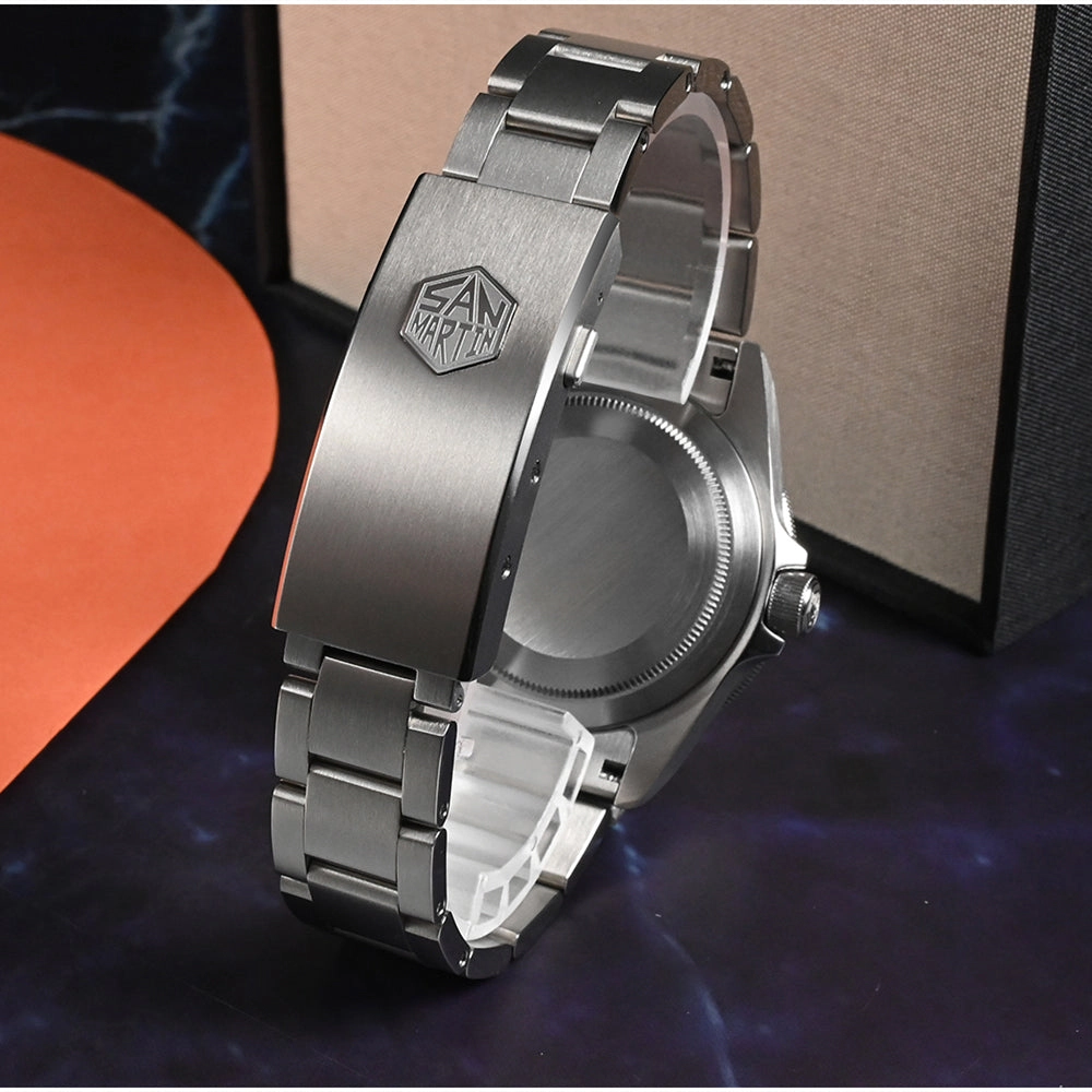 Watchdives x San Martin Titanium NH34 GMT Watch SN0121TC