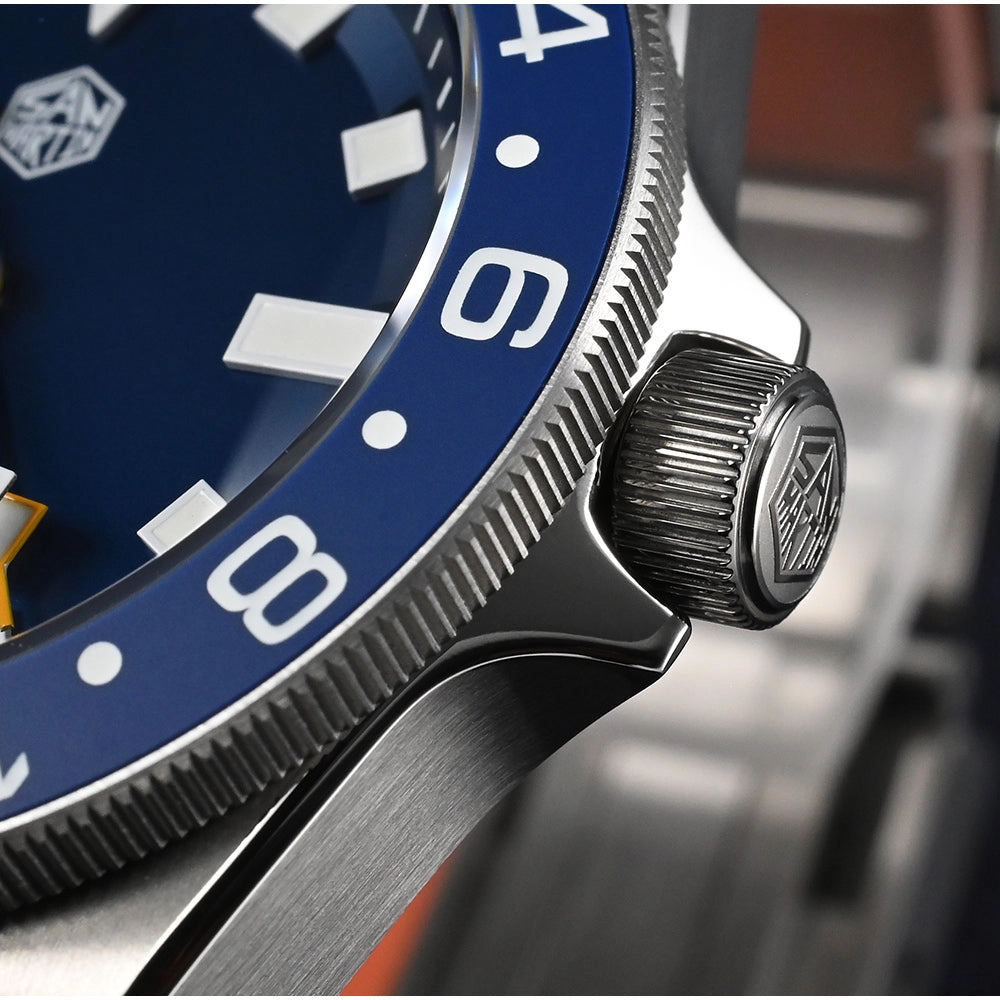 Watchdives x San Martin Titanium NH34 GMT Watch SN0121TC