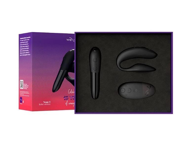 We-Vibe 15th Anniversary Collection Vibrator Set - Sync 2 & Tango X