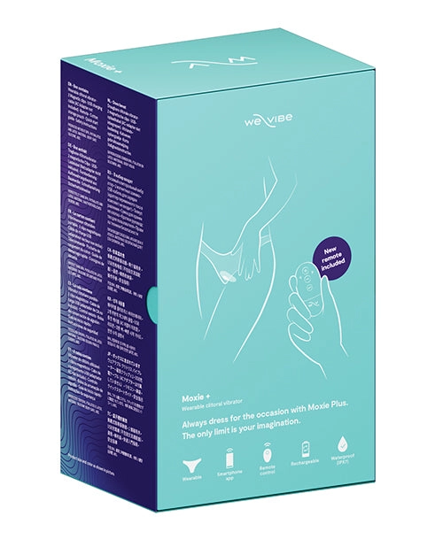 We-vibe Moxie  Panty Vibe - Aqua