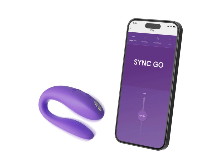 We-Vibe Sync Go Couples Vibrator - Light Purple