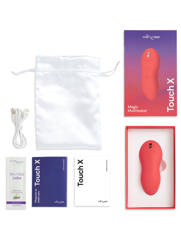We-Vibe Touch X Silicone Lay-on Vibrator
