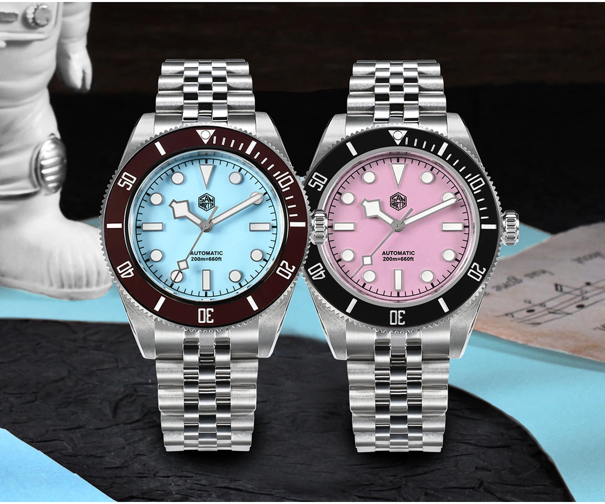 ★WeeklyDeal★San Martin 40mm BB58 Automatic Watcth SN0128
