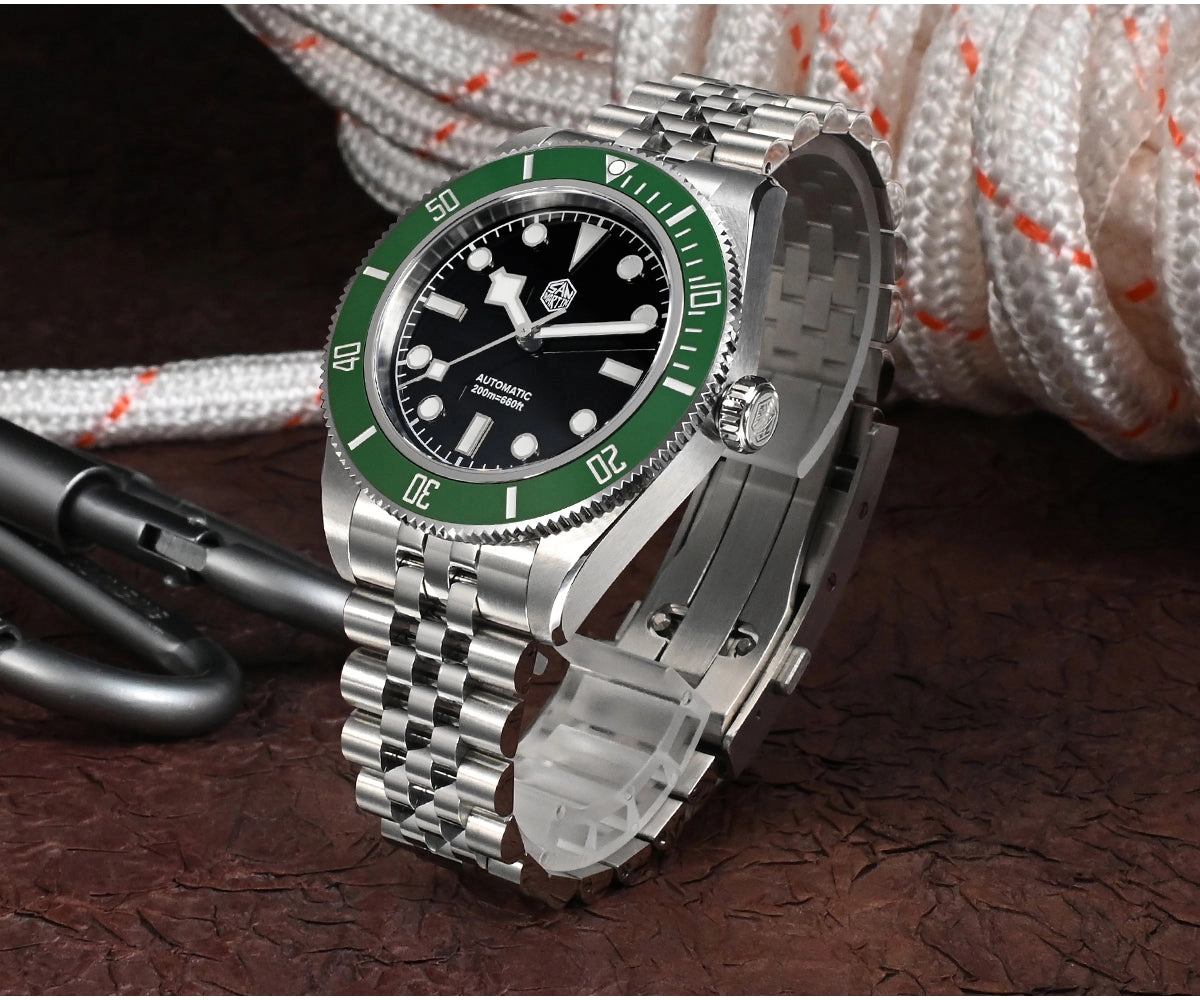 ★WeeklyDeal★San Martin 40mm BB58 Automatic Watcth SN0128