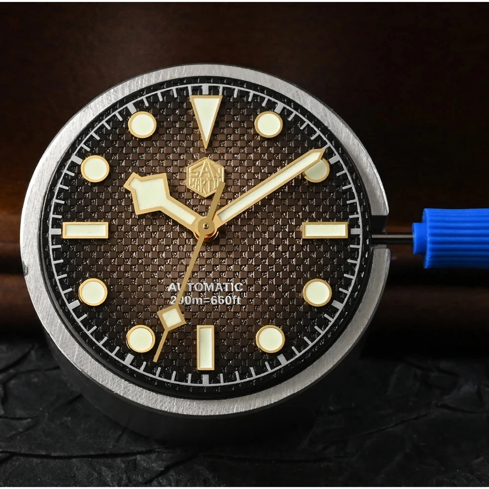 ★WeeklyDeal★San Martin 40mm BB58 Automatic Watcth SN0128