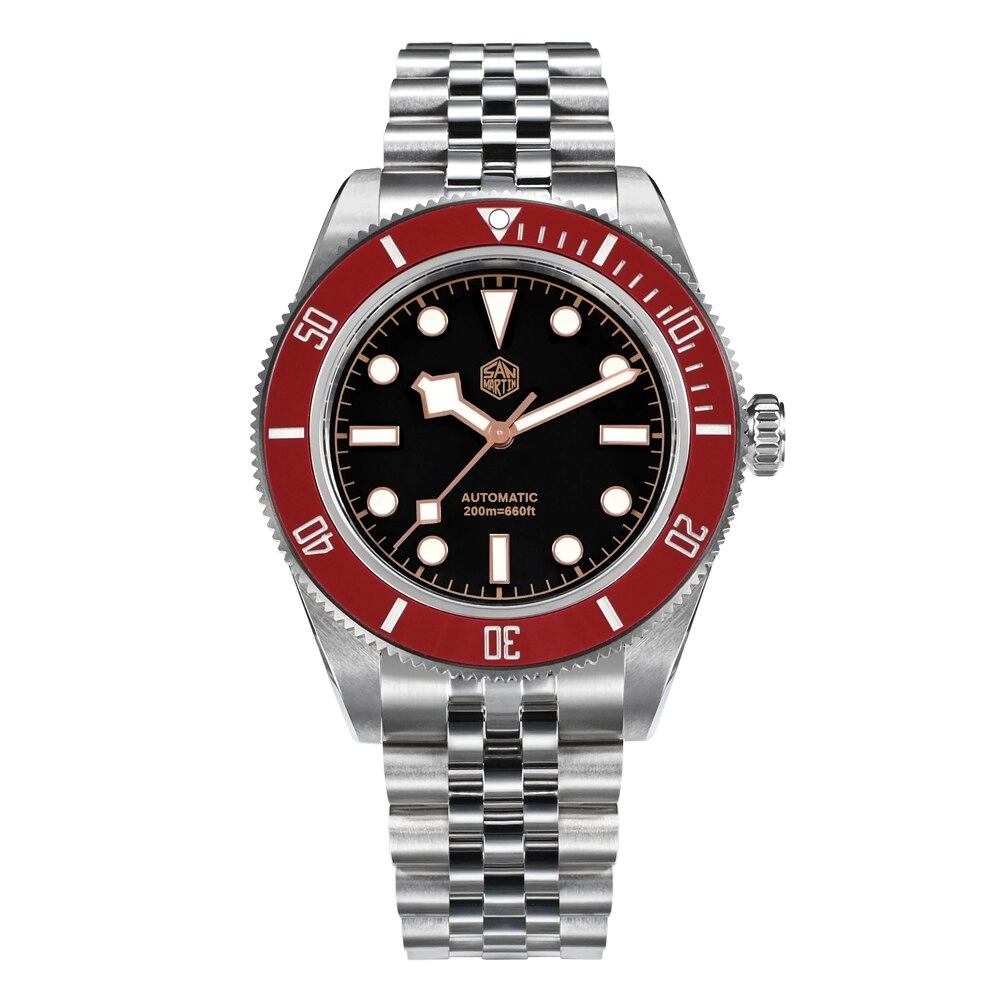 ★WeeklyDeal★San Martin 40mm BB58 Automatic Watcth SN0128