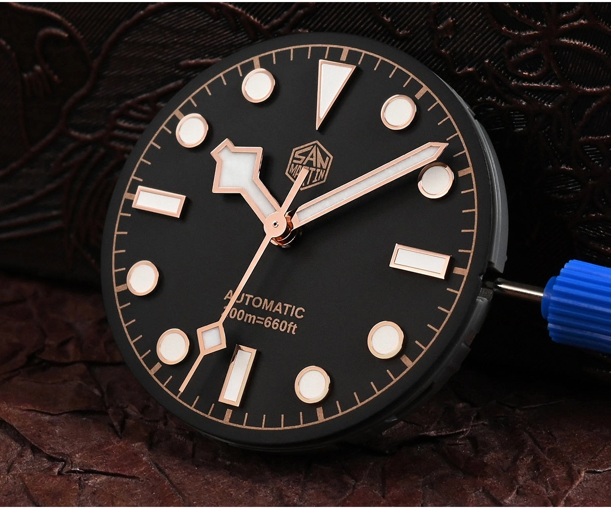 ★WeeklyDeal★San Martin 40mm BB58 Automatic Watcth SN0128