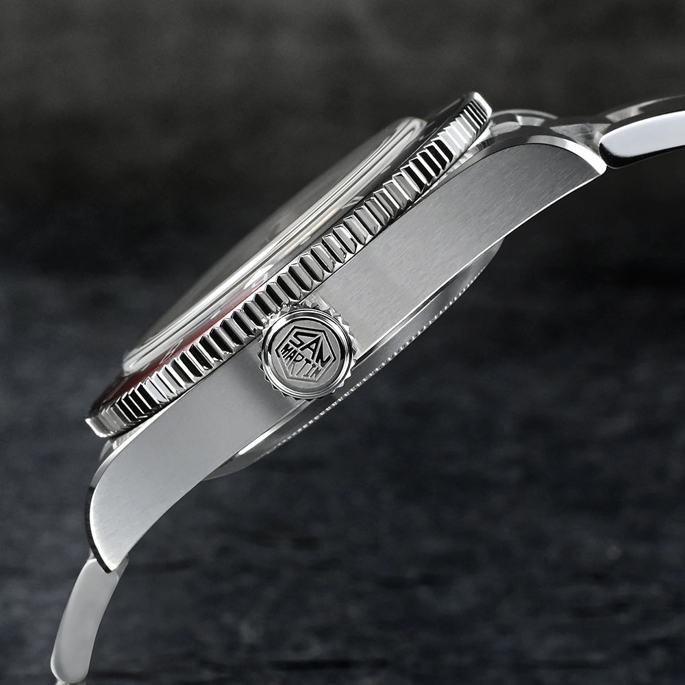 ★WeeklyDeal★San Martin NH34 BB58 GMT Watch SN0109 V2