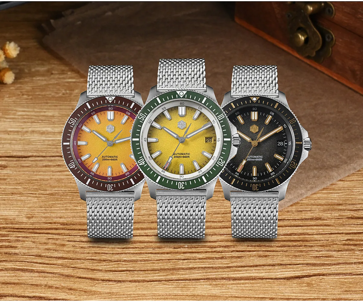 ★WeeklyDeal★San Martin Original Design 40mm Dive Watch - SN0118
