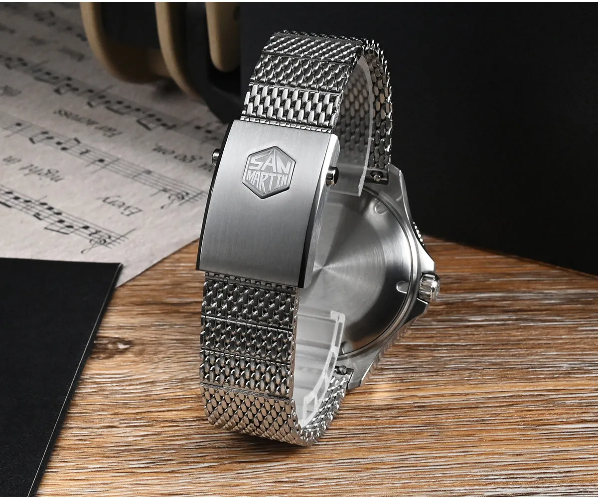 ★WeeklyDeal★San Martin Original Design 40mm Dive Watch - SN0118