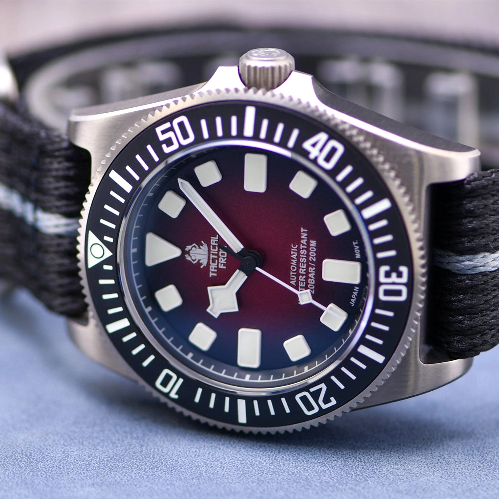 ★WeeklyDeal★Tactical Frog Titanium FX-Diving Watch V4