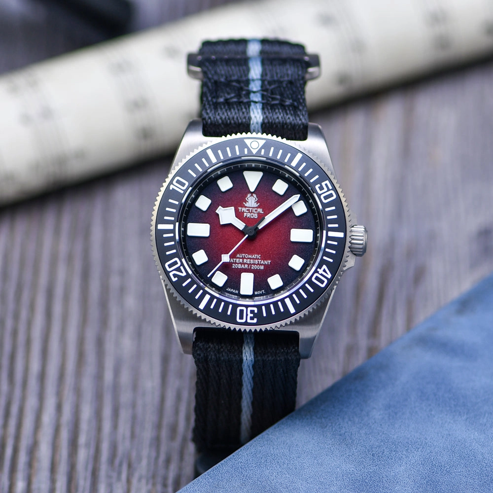★WeeklyDeal★Tactical Frog Titanium FX-Diving Watch V4