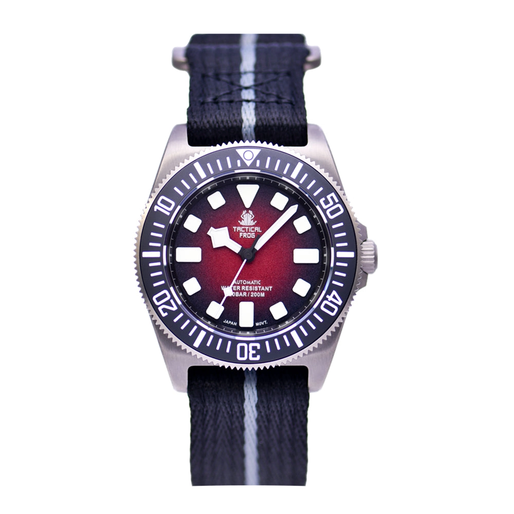 ★WeeklyDeal★Tactical Frog Titanium FX-Diving Watch V4