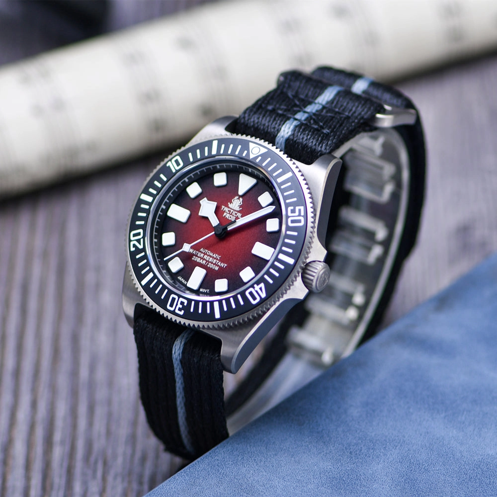 ★WeeklyDeal★Tactical Frog Titanium FX-Diving Watch V4