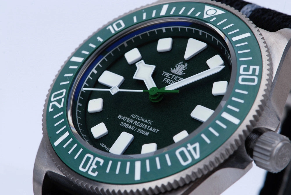 ★WeeklyDeal★Tactical Frog Titanium FX-Diving Watch V4