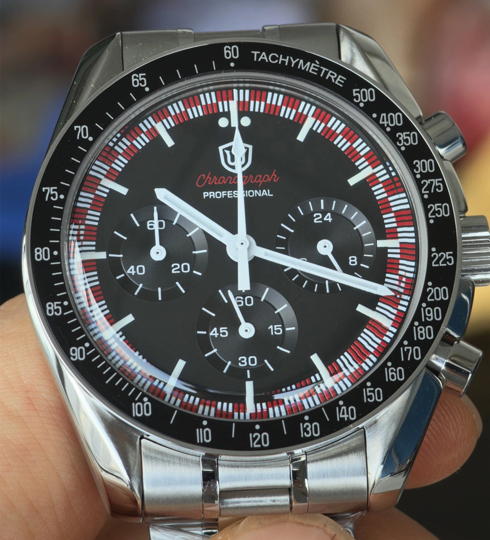 ★WeeklyDeal★Watchdives 39mm VK63 Chronograph Watch WD1863