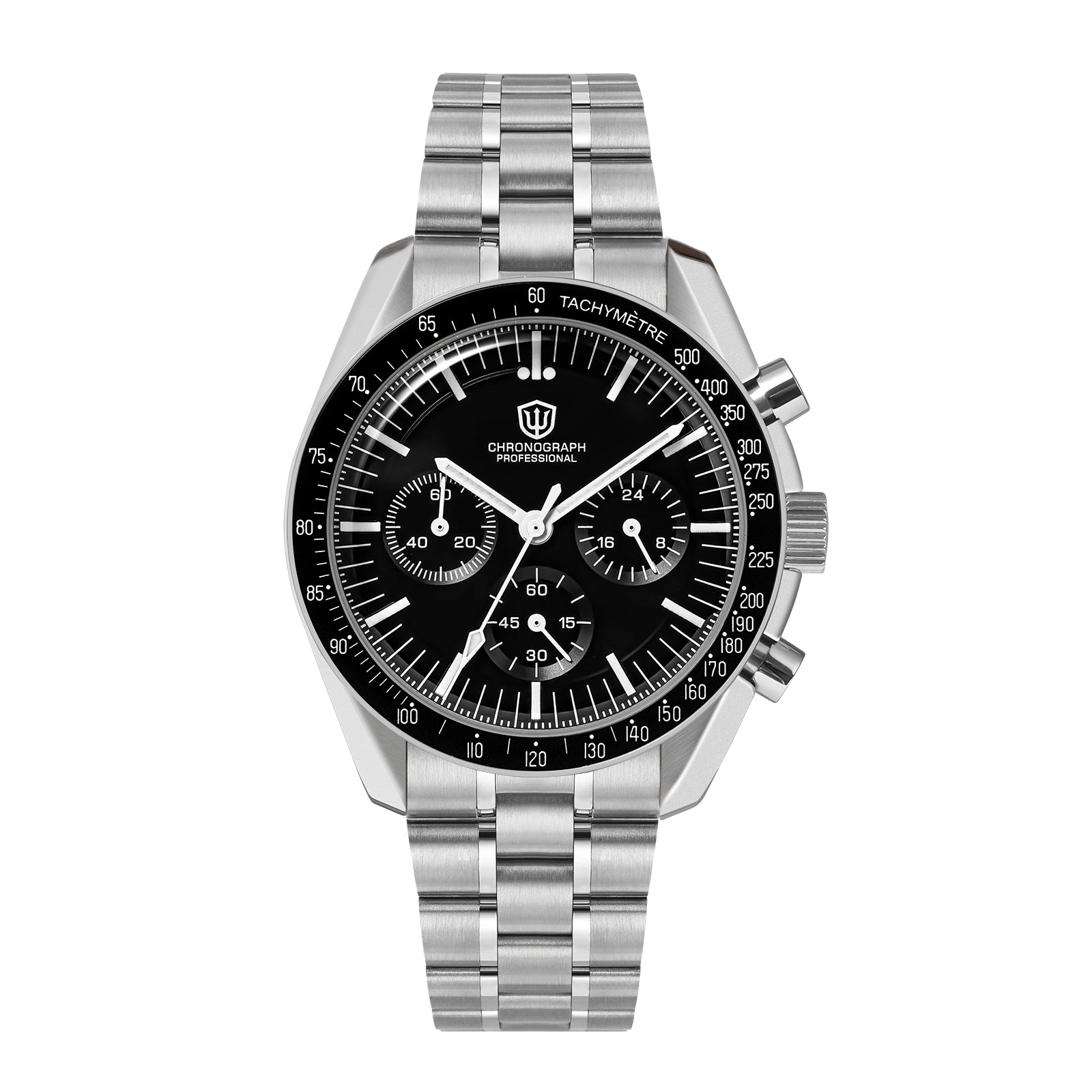 ★WeeklyDeal★Watchdives 39mm VK63 Chronograph Watch WD1863