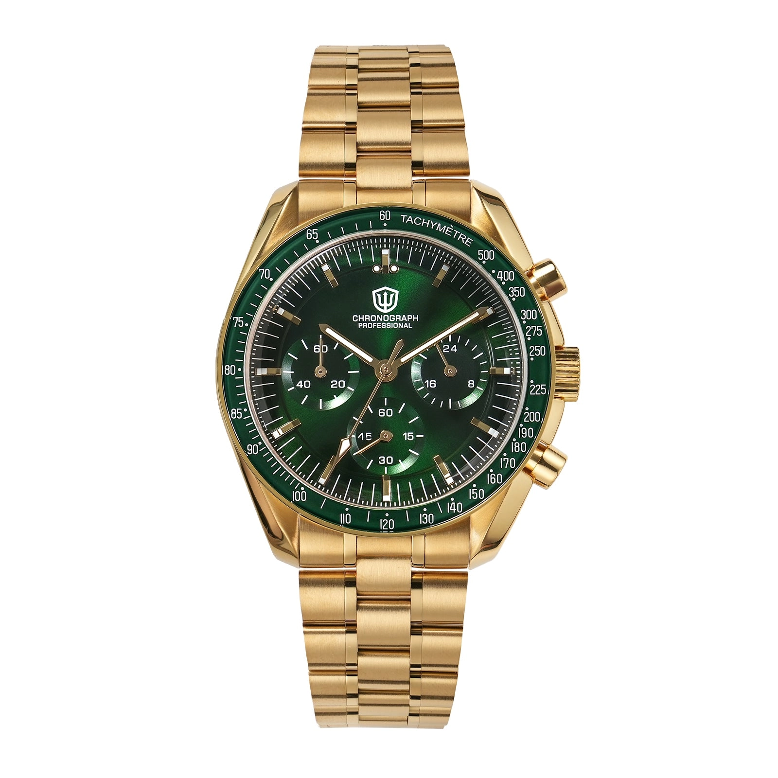 ★WeeklyDeal★Watchdives 39mm VK63 Chronograph Watch WD1863