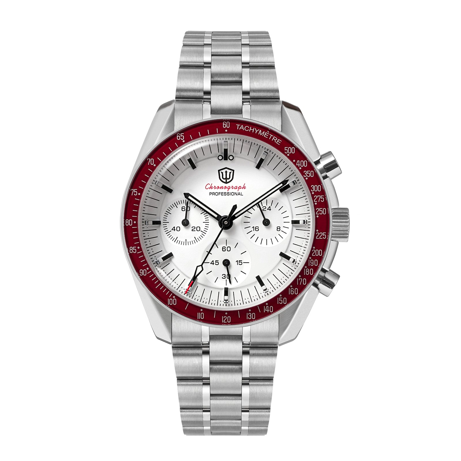 ★WeeklyDeal★Watchdives 39mm VK63 Chronograph Watch WD1863