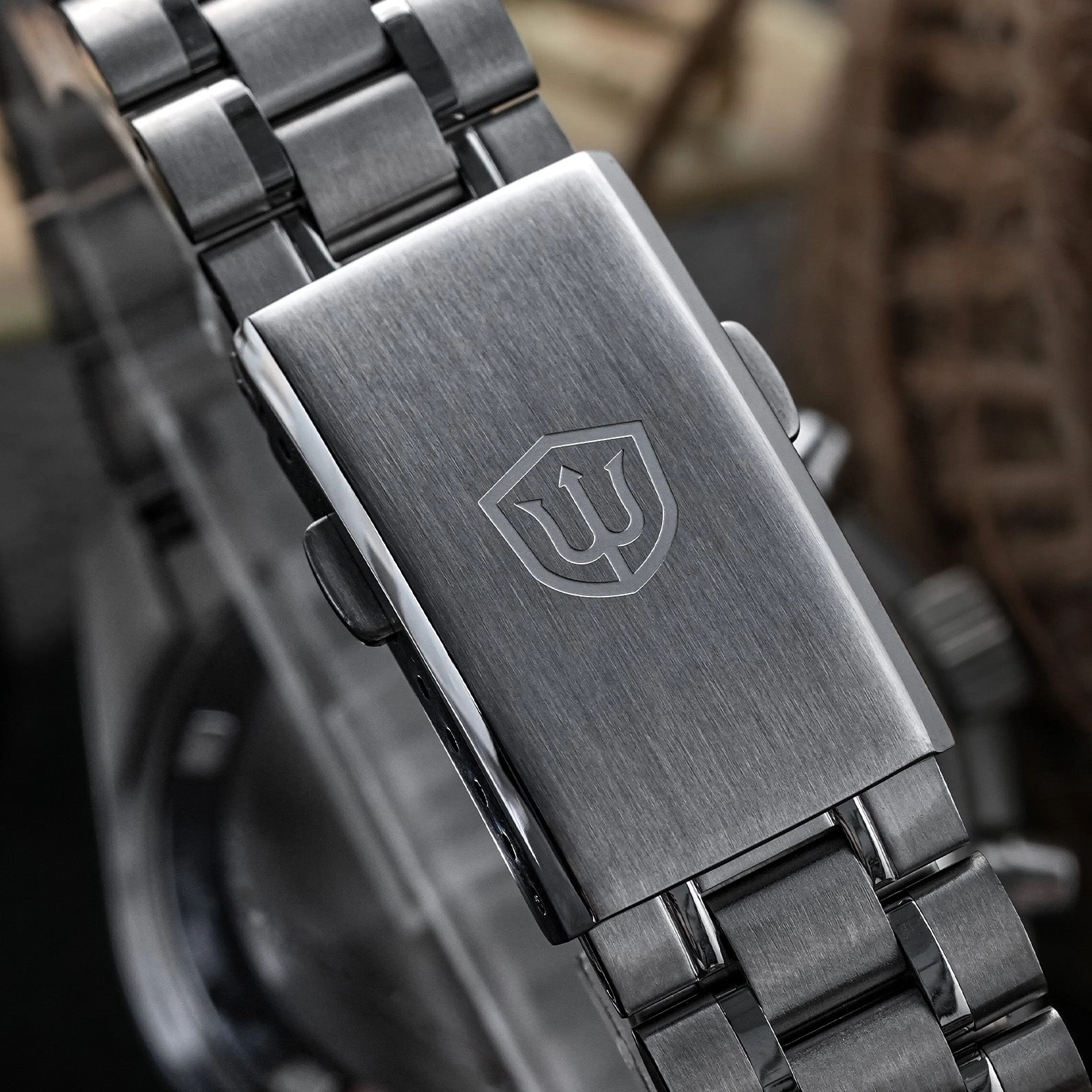 ★WeeklyDeal★Watchdives 39mm VK63 Chronograph Watch WD1863