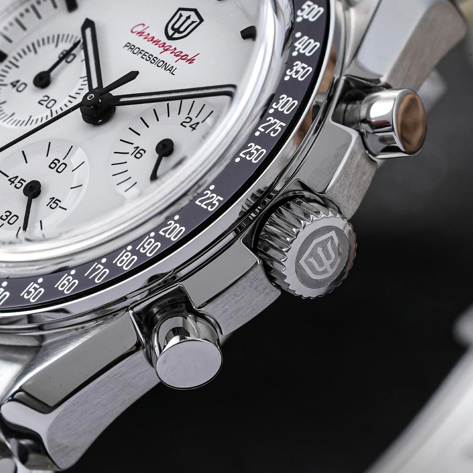 ★WeeklyDeal★Watchdives 39mm VK63 Chronograph Watch WD1863