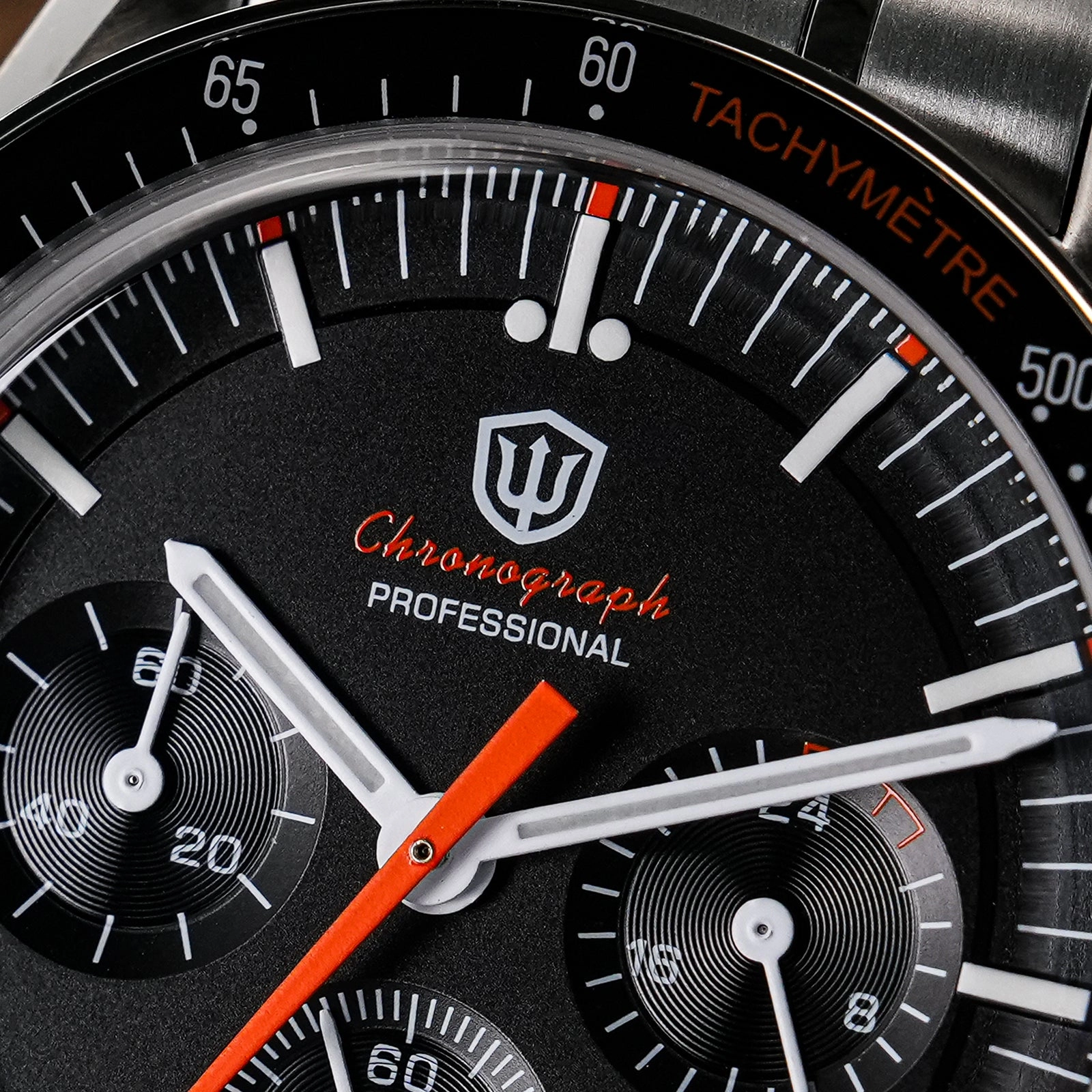★WeeklyDeal★Watchdives 39mm VK63 Chronograph Watch WD1863