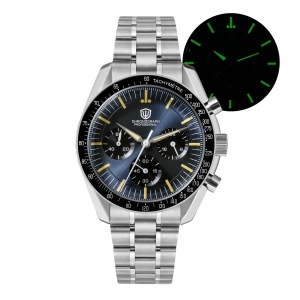 ★WeeklyDeal★Watchdives 39mm VK63 Chronograph Watch WD1863