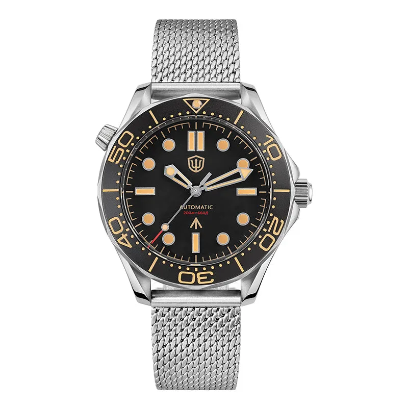 ★WeeklyDeal★Watchdives WD007ST 39mm NTTD Dive Watch