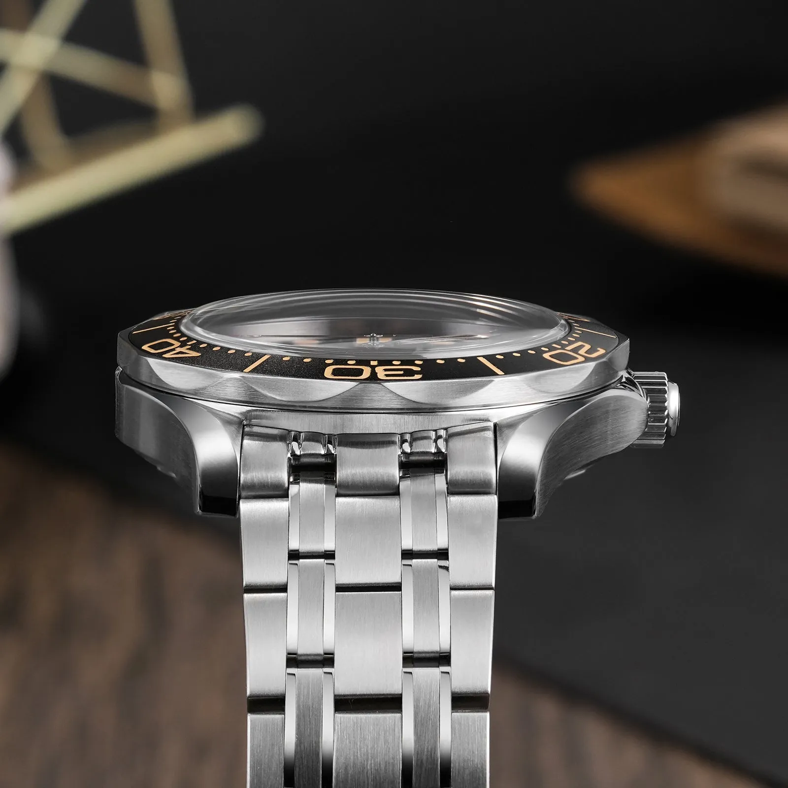 ★WeeklyDeal★Watchdives WD007ST 39mm NTTD Dive Watch