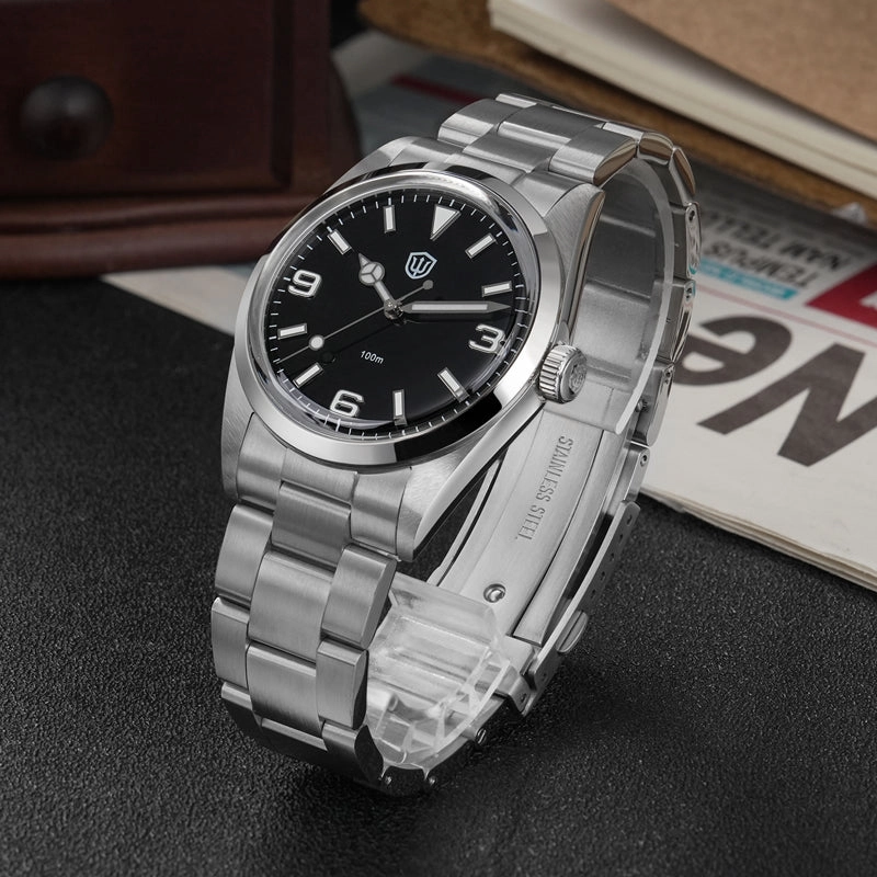 ★WeeklyDeal★Watchdives WD1016 37mm VH31 Explore Men Watch V2