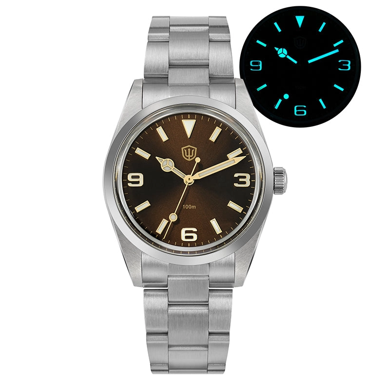 ★WeeklyDeal★Watchdives WD1016 37mm VH31 Explore Men Watch V2