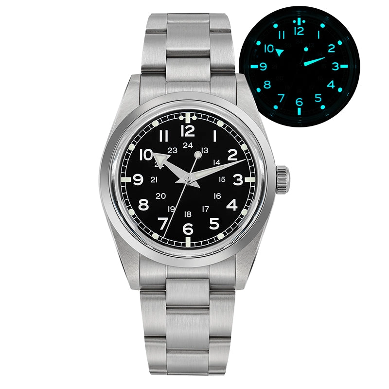 ★WeeklyDeal★Watchdives WD1016 37mm VH31 Explore Men Watch V2