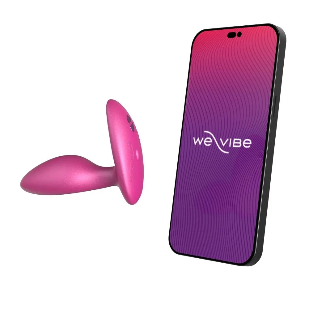 WEVIBE DITTO   VIBRATING BUTT PLUG - PINK