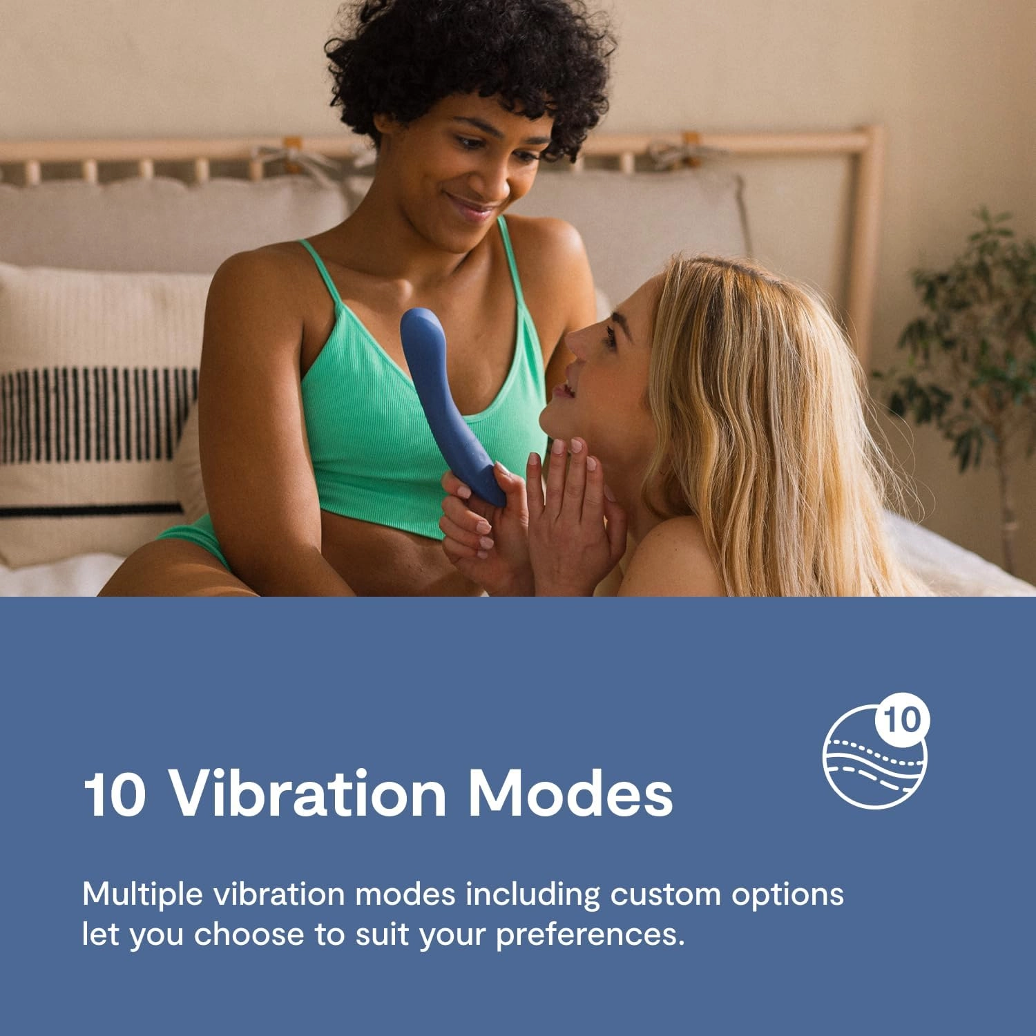 WEVIBE RAVE 2 G-SPOT VIBRATOR - BLUE