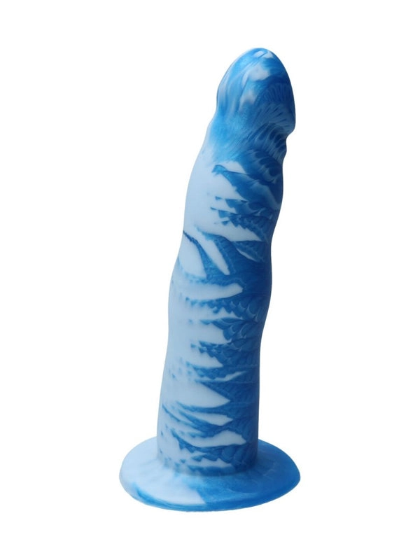 Ylva & Dite Anteros Sky Bright Blue Realistic Silicone Dildo 18.5 cm