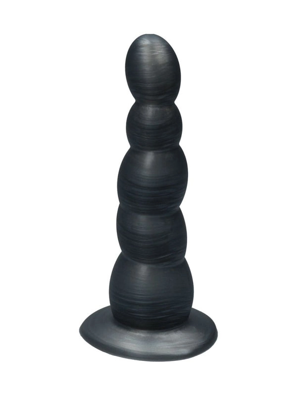 Ylva & Dite Circe Silver Grey Beaded Silicone Dildo 17.7 cm