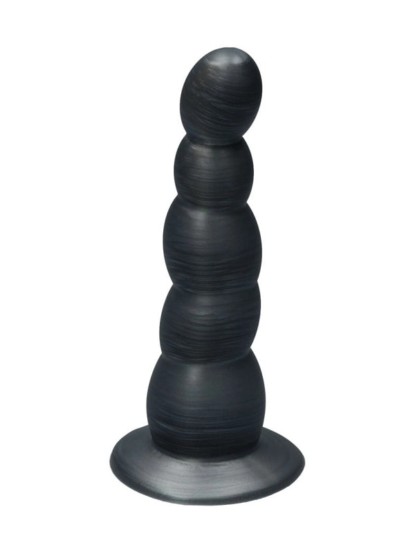Ylva & Dite Circe Silver Grey Beaded Silicone Dildo 17.7 cm